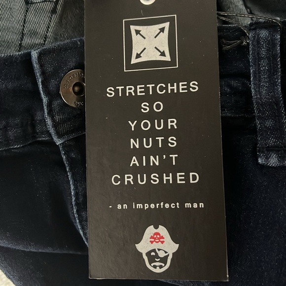 NYC THE PERFECT JEAN DARK WASH BOOTCUT MENS SIZE 38 x 30 NWT - Picture 15 of 16